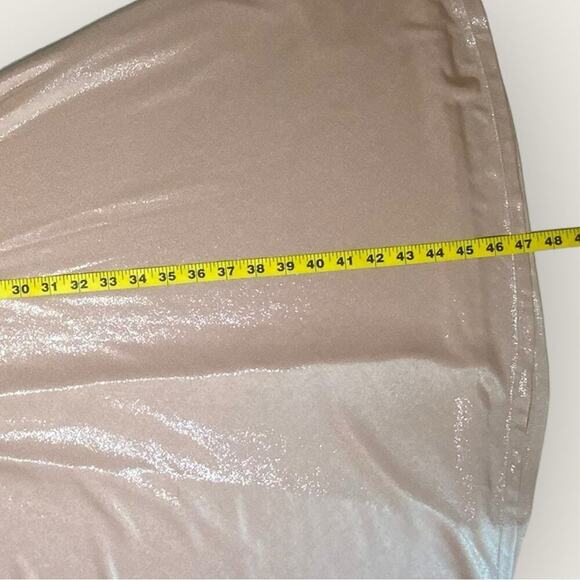 NWT | Lauren Ralph Lauren | Stretch Foiled V-Neck Sleeveless Midi | Pink | 8 - Picture 13 of 14